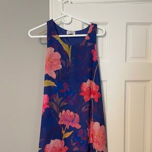 Short Everly Floral Dress - Size L